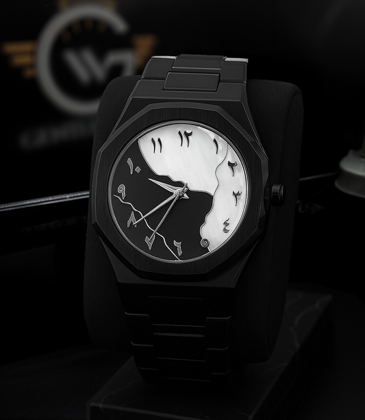 Arabic Aura Black & White