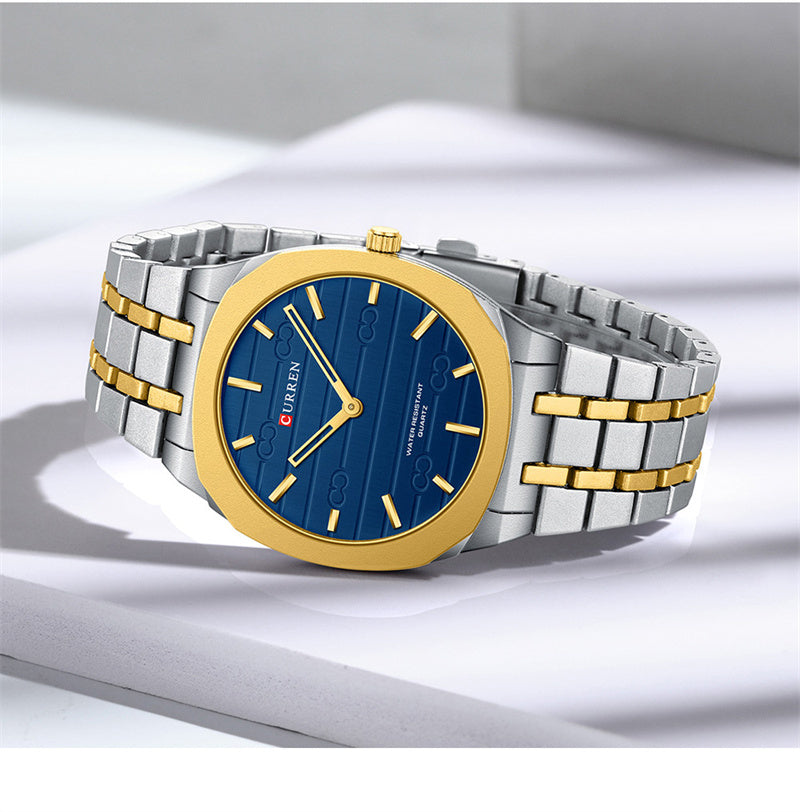 CURREN 8444 Men's Stainless Steel Watch