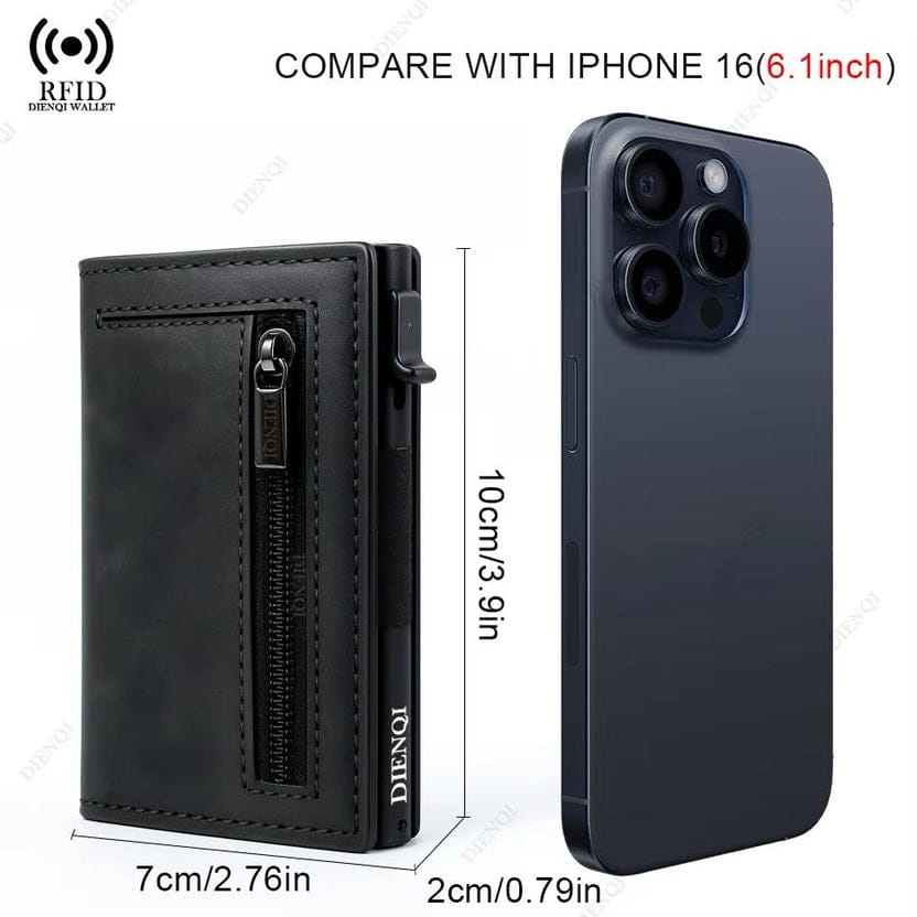 Pop Up Minimalist Wallet Cardholder Wallets for Men