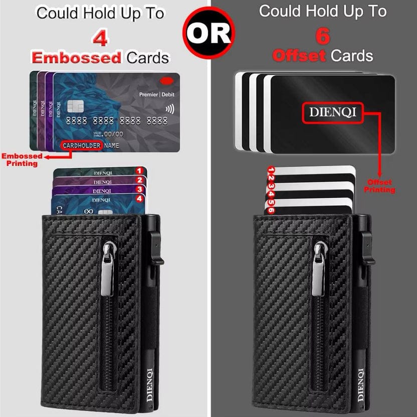 Pop Up Minimalist Wallet Cardholder Wallets for Men