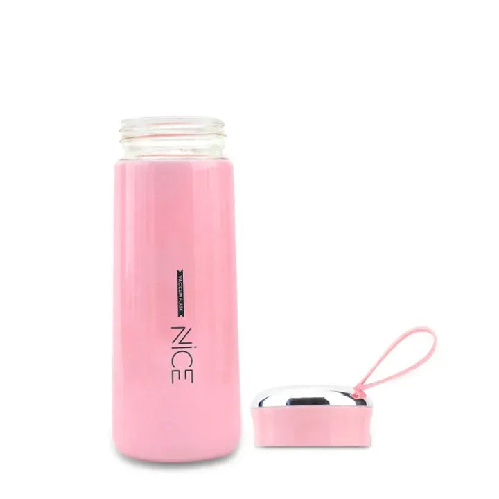 Water Bottles, Glass_Plastic 400 ML